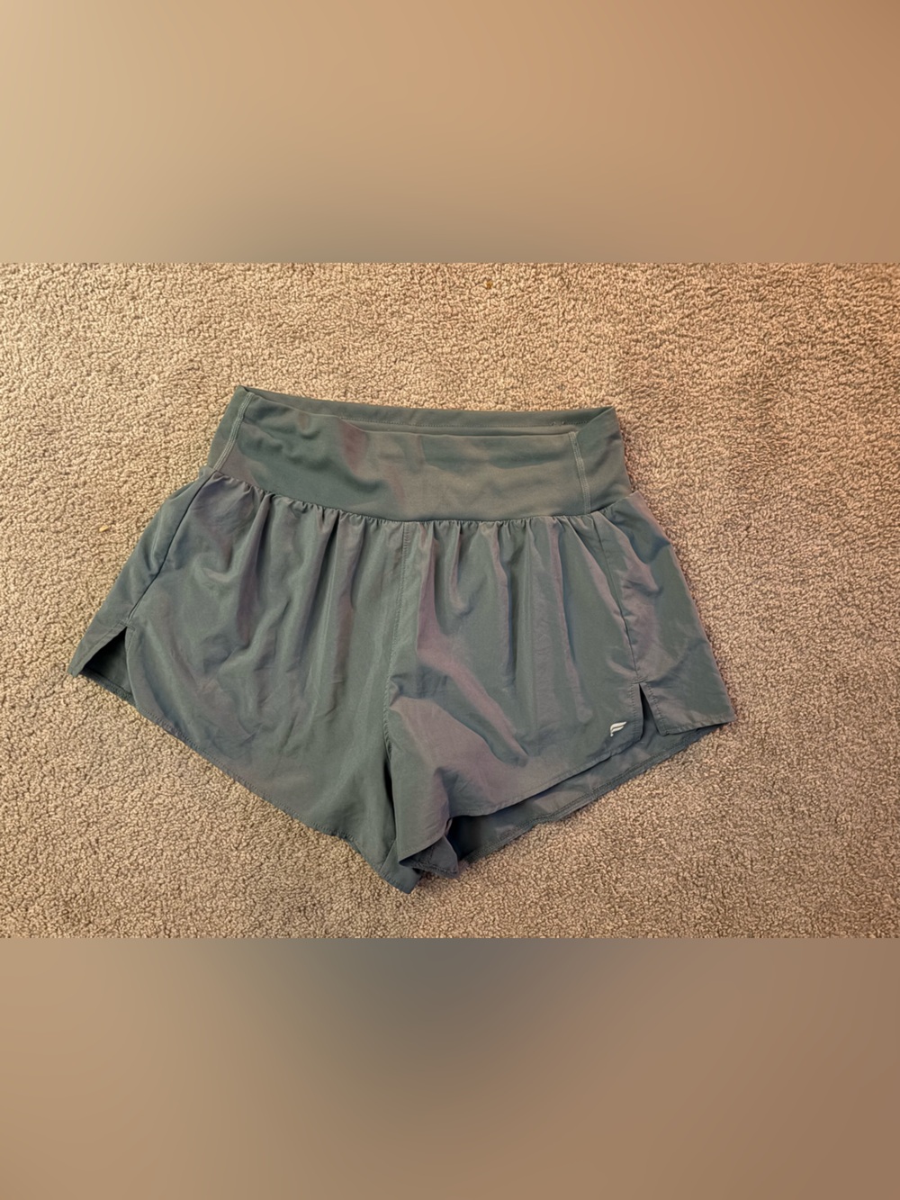 Fabletics Sage Green Athletic Shorts